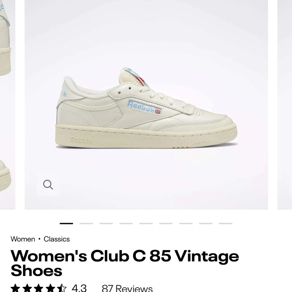 Reebok Women's Club C 85 Vintage Shoes size 10 - Picture 7 of 7